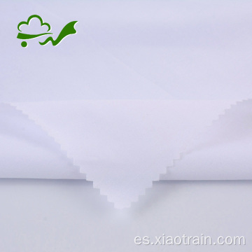 Tela de satén de algodón de popelina blanca tejida de los años 80